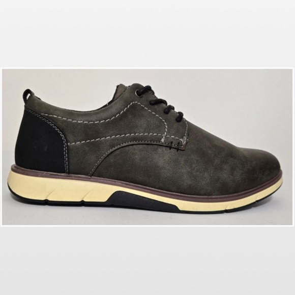New Falls Creek Shoes Mens Size 8 Casual Gray Lace Up Oxford NWT main image 8